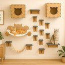 Playground para Gatos - Kit 16 Peças de Diversão e Aventura