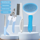 Kit de Cuidados e Higiene Pet 4 Peças