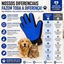 Luva Tira Pelos e Massageadora Pet