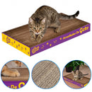Brinquedo Arranhador Papelão Para Gato Interativo Anti-Stress ou Refil.