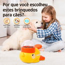 Brinquedo Interativo Dispensador de Ração em Formato de Pato